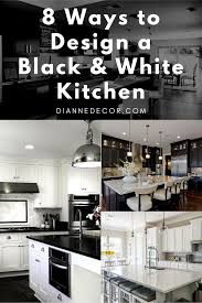 Pin On Simple Black And White Kitchen