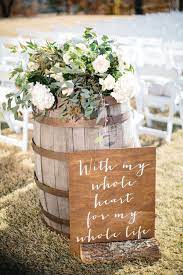 Rustic Wedding Decoration Rustic Wedding Signs Unique Rustic Wedding Wedding Ceremony Decorations