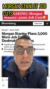 Morgan Stanley Layoff for 2025