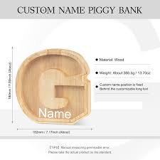 Position of d in english . Buy Infinimade Custom Wooden Piggy Bank English Alphabet Letter Storage Tank Personalized Letters Coin Bank Customized Wood Toy Money Box Diy Gift For Kids Christmas Birthday Gift Home Decoration G Online In