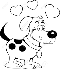 Black And White Illustration Of A Puppy In Love Royalty Free Cliparts Vectors And Stock Illustration Image 14960798 Over 6,692 retriever pictures to choose from, with no signup needed. black and white illustration of a puppy in love