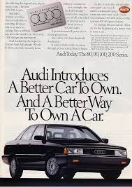 Audi Advertisement Car Ads Vintage Cars Audi Cars