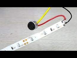 Make led strip music light sound detectortoday i will show you how to make a led strip music light sound detector electronic project super easy at. Youtube Electronics Mini Projects Light Music Electronics Projects Diy