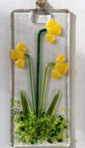 Peggy karr fused glass spring flowers fluted 8 bowl free shipping. 210 Fused Glass Flowers Ideas Glass Flowers Fused Glass Fused Glass Art