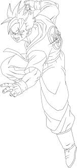 Check out 20 dragon ball z coloring pages to print featuring characters in different poses below. Goten Png Dragon Ball Coloring Pages Future Trunks And Gohan Dragon Ball Z 2605001 Vippng