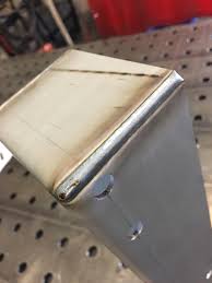 The Prettiest Mig Weld I Ever Managed To Do On Galvanized Steel Welding And Fabrication Metal Shop Building Metal Welding