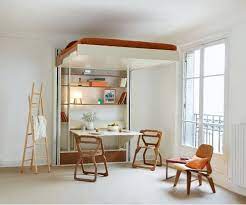 5 Best Retractable Ceiling Beds One Room Twice The Space Use ceiling screws, mount hooks directly to the ceiling.