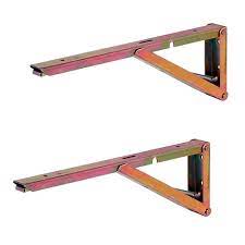 Hafele 2 Pack Of Wall Mounted Folding Hinged Brackets Wall Mounted Folding Table Wall Mounted Table Diy Tv Wall Mount