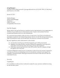 A cover letter is an effective tool to demonst. Customer Service Representative Cover Letter Examples Resumebuilder Com