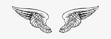 Black White Cartoon Angel Wing Wings Tattoo Angel Wings Drawing Png Free Transparent Png Download Pngkey Check out our angel wings cartoon selection for the very best in unique or custom, handmade pieces from our shops. black white cartoon angel wing