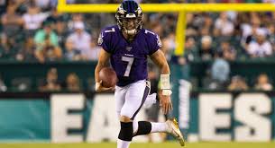 Baltimore ravens qb #weare tracemcsorleyshop.com. Watch Trace Mcsorley Shines In Ravens Win With Three Touchdowns Roar Lions Roar