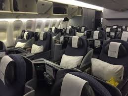 It may transport 266 passengers. United Airlines Aircraft Fleet Boeing 777 200 Business Class Cabin Interior Design And Seats Cabin Interiors Boeing 777 Cabin Interior Design