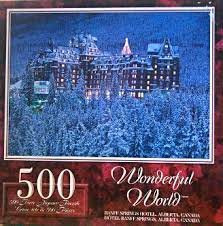 Maybe you would like to learn more about one of these? 500 Piece Puzzle Banff Spring Hotel And Similar Items