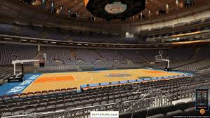 Madison Square Garden Seating Chart Detailed Seat Numbers