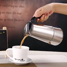 Then there's the espresso maker. Buy 2 4 6 9 Cups Stainless Steel Moka Espresso Coffee Maker Percolator Pot At Affordable Prices Price 20 Usd Free Shipping Real Reviews With Photos Joom