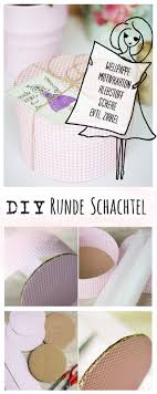 Mit Liebe Verpackt Runde Keks Schachtel Selber Basteln Schachtel Selber Basteln Kiste Basteln Korb Und Kiste