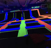 Fluorescent Glow Trampoline - Make Trampoline Park Glow