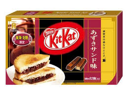Red Bean Sandwich Kit Kat In 2020 Kit Kat Flavors Japanese Kit Kat Flavors Japanese Kit Kat
