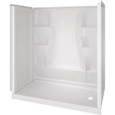 Get free shipping on qualified acrylic shower stalls & kits or buy online pick up in store today in the bath department. Delta Classic 400 32 In X 60 In X 72 In Shower Kit With Right Hand Drain In White Bvs40060r Bath The Classic 400 32 In X 60 In Single Threshold R