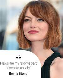 27 Brilliant Emma Stone Quotes That Prove She Just Gets It Haircuts For Round Face Shape Round Face Haircuts Hairstyles For Round Faces