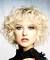 Naturally Shoulder Length Blonde Curly Hair