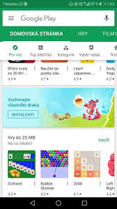 Jednotlivé aplikace jsou propojené a synchronizované. Google Play Aplikace Banner Google Play Play Banner