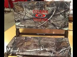 Ozark Tigers Camo Stadium Chair Stadium Chairs Ozark Stadium