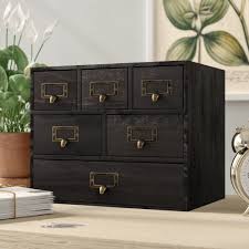 Maybe you would like to learn more about one of these? Three Posts Teen Apothecary Wood 6 Drawer Desk Organizer Reviews Wayfair