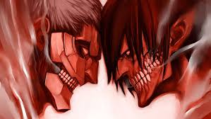 We're talking to them, answered erwin, not only those two, but anyone who knows anything about your past. at this moment erwin brought out the key that eren had been found carrying around his neck. Hd Wallpaper Grin Clash The Fight Face To Face Armored Evil Eye Eren Yeager Wallpaper Flare