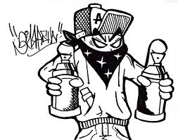 Draw Graffiti Characters Spray Can Graffiti Characters Holding Spray Cans Graffiti Art How To Draw