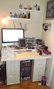 Batting A Lash New Vanity And Desk Combo Vanity Desk Vanity Combos Desk