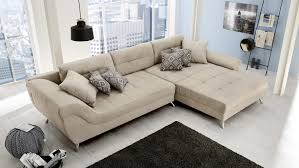 Kissen mit den maßen 50×50 cm sind ziemlich vielseitig einsetzbar, da sie zu jeder art von sofa passen. Wohnlandschaft San Francisco Sofa Ecksofa Polstersofa In Beige