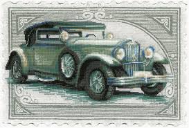 Check spelling or type a new query. Riolis Vintage Car Cross Stitch Kit