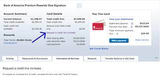 Already have a bank of america® credit card? How To Request A Credit Limit Increase With Bank Of America Creditcards Com