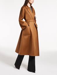 Next day delivery & free returns available. Cashmere Coat Tobacco Labbro Max Mara Cashmere Coat Coat Coat Outfits