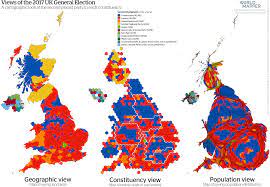 Watch the malaysia election results stream in through the night. Cartogram Mapping The 2017 General Election Geographical Magazine