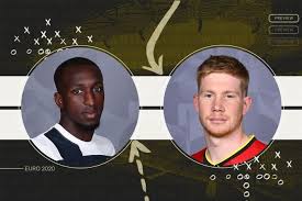 Belgium midfielder kevin de bruyne is set to start his first game since being injured in the champions league final. Opxd8bj6tu Sem