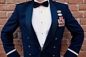 City Chic Military Engagement Shoot Air Force Mess Dress Military Fashion City Chic