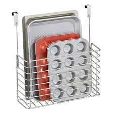 Find a wide selection of cutting boards at great value on athome.com, and buy them at your local at home store. Mdesign Over The Cabinet Hanging Storage Basket Steel Bakeware Organiser And Cutting Board Holder Excellent Kitchen Storage Solution Chrome Buy Online In Antigua And Barbuda At Antigua Desertcart Com Productid 48750545