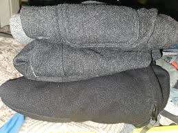 Review of charcoal denim chore coat