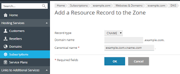 Explanation of the dns record type. Not Possible To Add Cname Record Into The Root Domain On Plesk Server Plesk Help Center