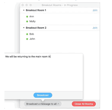 Breakout rooms are sessions that are split off from the main zoom meeting. Manage Your Zoom Breakout Room Effectively Lx At Uts