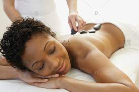 Found pages about african american spa and resorts. African American Woman Receiving Spa Treatment Stock Photo Offset