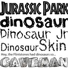 Jurassic park font family typeface free download ttf otf fontmirror com : Download Free Dinosaur Fonts Dinosaur Font Boy Fonts Party Font
