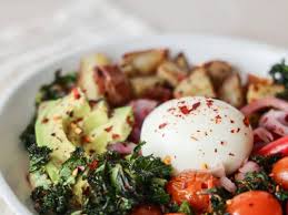 Healthy breakfast bowl