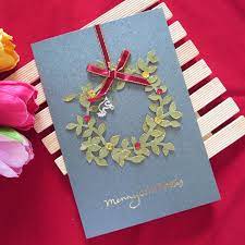 Beautiful handmade happy new year 2020 card idea diy greeting. Popular Christmas Handmade Card Buy Popular Christmas Handmade Card Lots From China Christmas H Card Design Handmade New Year Card Making Christmas Card Design
