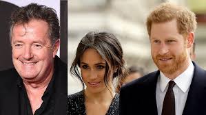Piers Morgan Thinks Meghan Markle Is Ruining Partying Prince Harry Take The Fake Halo Off