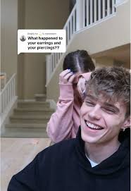 Replying to @💫 piercing reveal #fyp #piercings