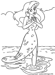 Coloriage Princesse Ariel La Petite Sirene Dessin A Imprimer Coloriage Coloriage La Petite Sirene Ariel Coloriage