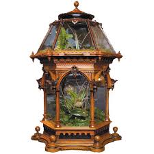 Singular Victorian Carved Wood Terrarium English C 1860 From A Unique Collection Of Antique And Modern Planters Victorian Terrariums Wardian Case Terrarium